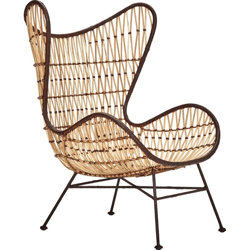 House Doctor Flow Lounge Stuhl, Natur