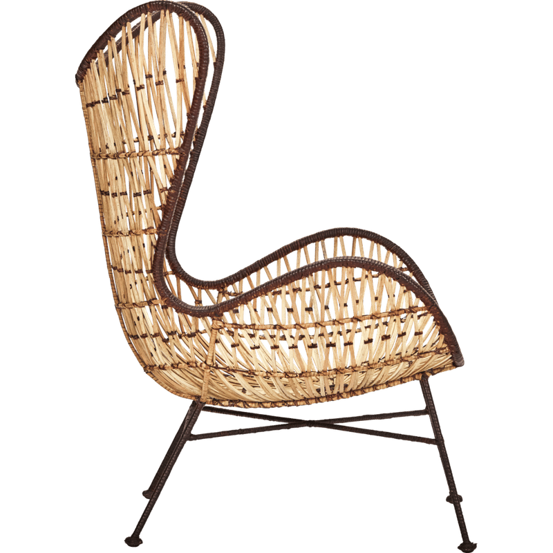 House Doctor Flow Lounge Stuhl, Natur