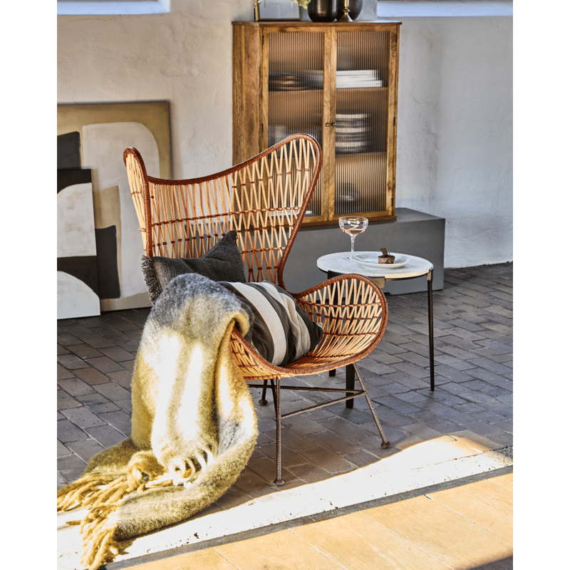 House Doctor Flow Lounge Stuhl, Natur