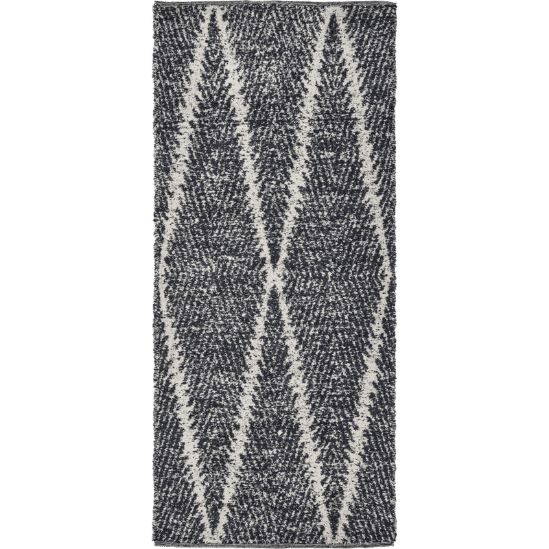 Casa Doctor Kin Alfombra, Negra, Blanco roto