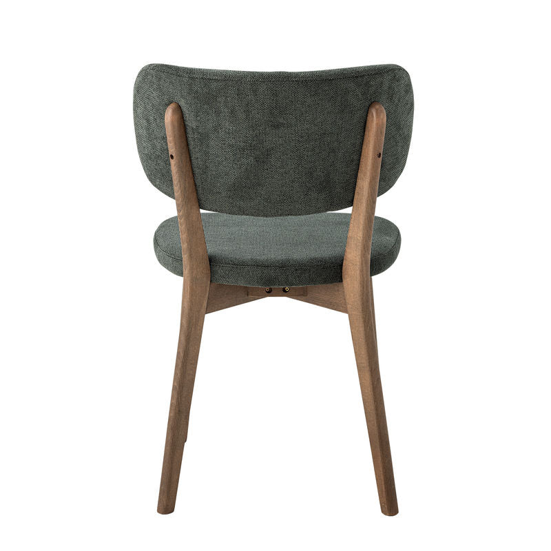 Silla de comedor Cally de Creative Collection, verde, madera