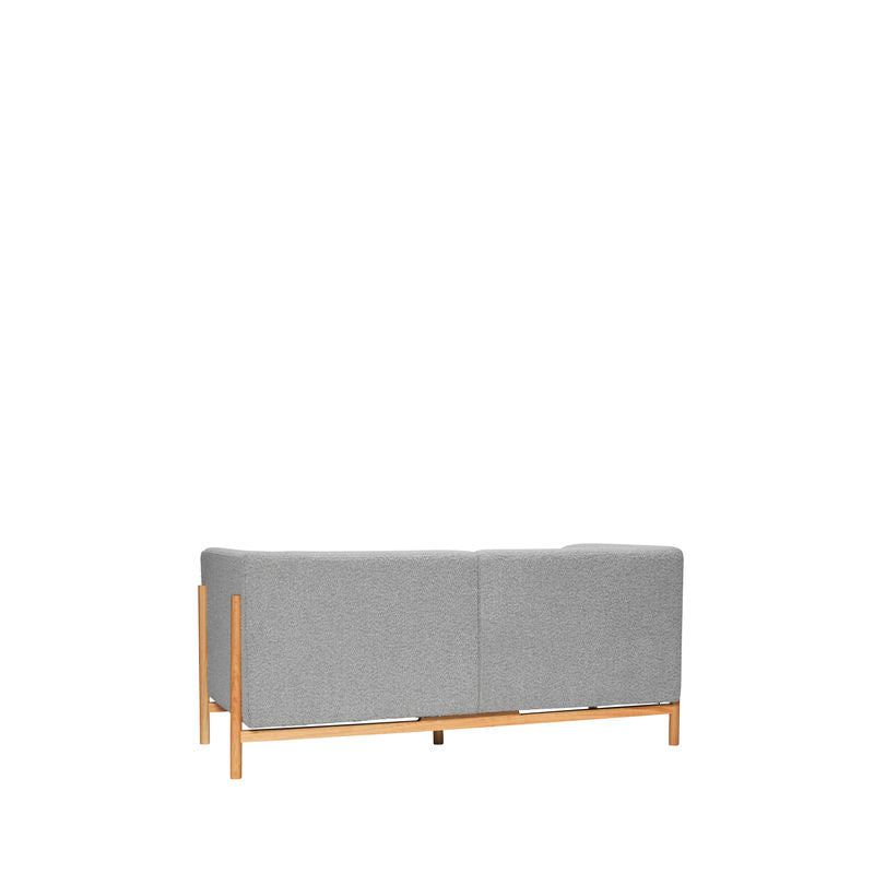 Hübsch Moment 2-Sitzer-Sofa, grau