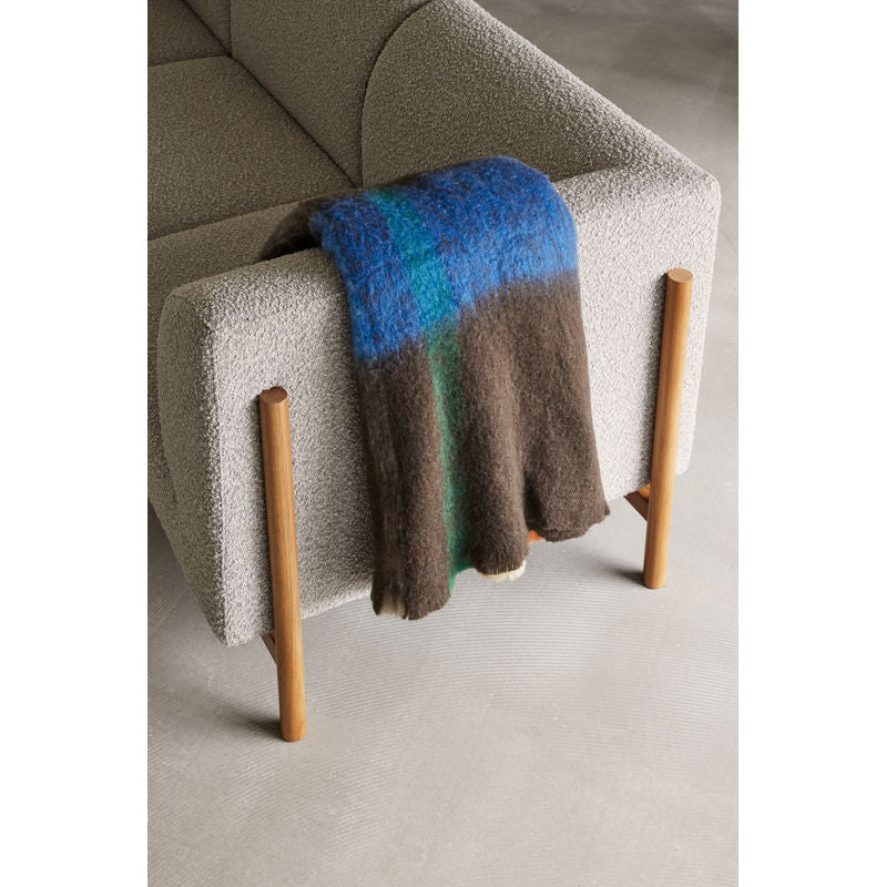 Hübsch Moment 2-Sitzer-Sofa, grau