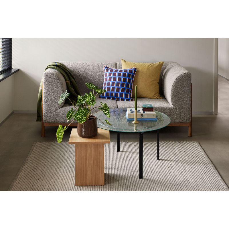 Hübsch Moment 2-Sitzer-Sofa, grau