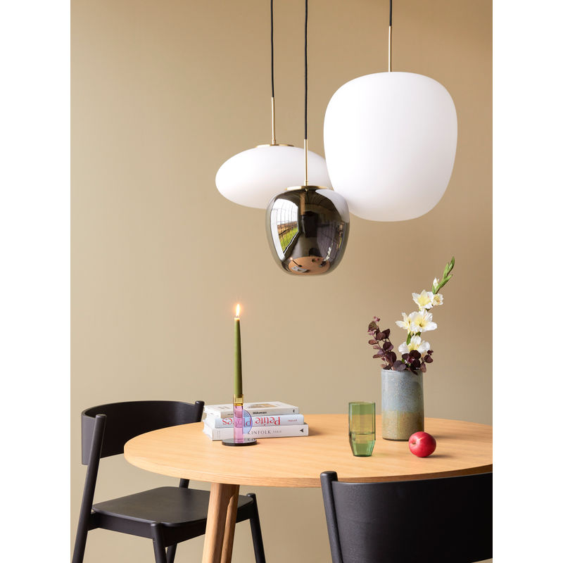 Hübsch Reflect Pendentif Ø25 Gris