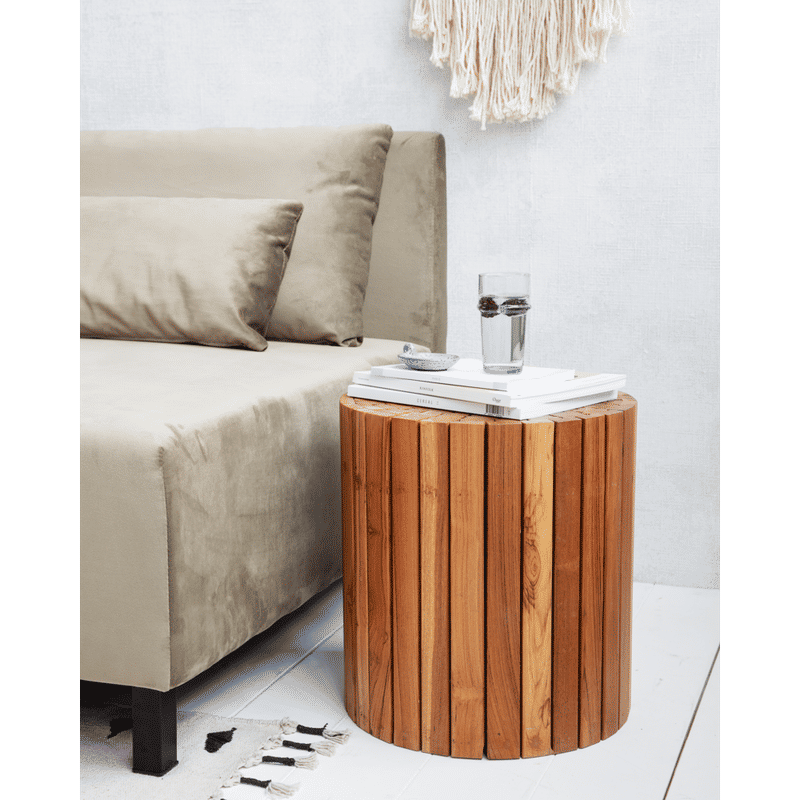 House Doctor Teaky Beistelltisch, Natur