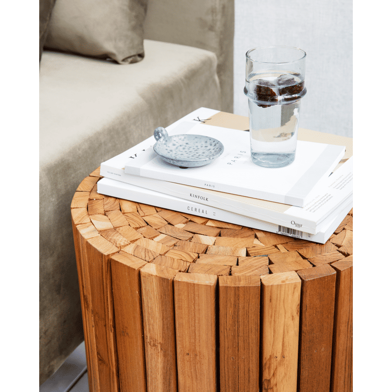 House Doctor Teaky Beistelltisch, Natur