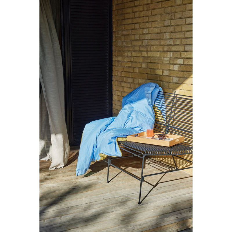 Hübsch Aki Literie 60/200 Bleu/Jaune