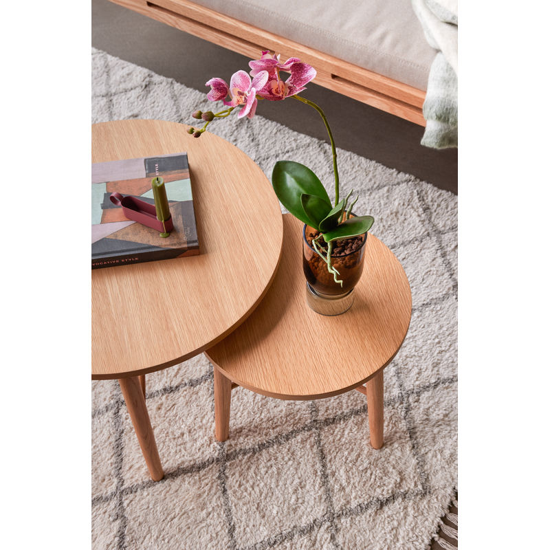 Hübsch Rhomb Rug Large Blanc cassé