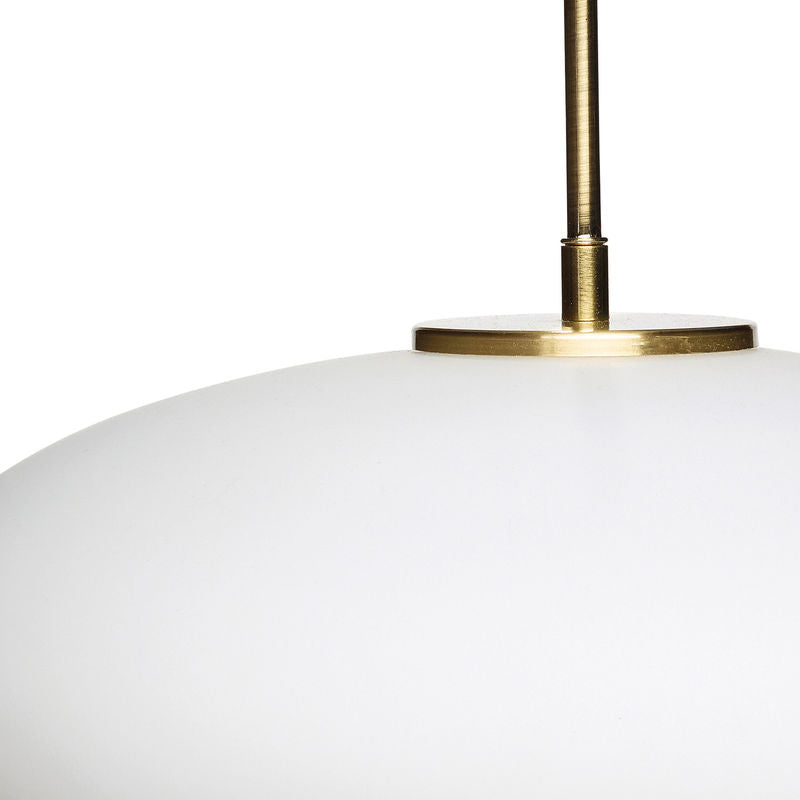 Hübsch Muse hanglamp, wit