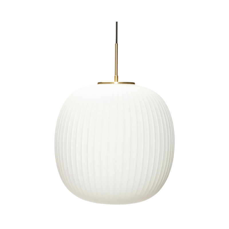 Lámpara colgante Hübsch Serene Ø42, blanca