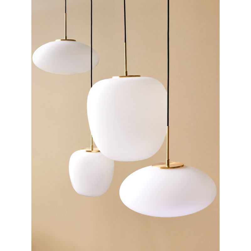 Hübsch Muse hanglamp, wit