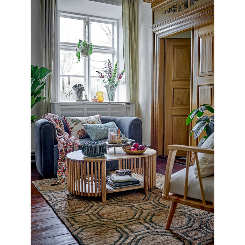 Creative Collection Malala Sofa, Blau, Recyceltes Polyester