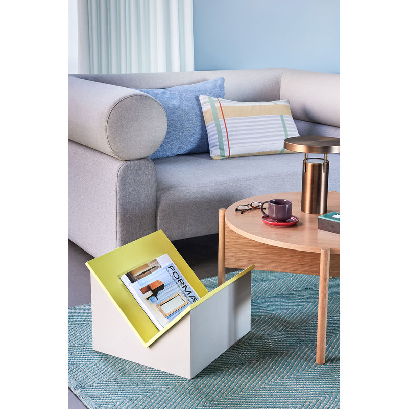 Hübsch Porte-revues Tick, jaune