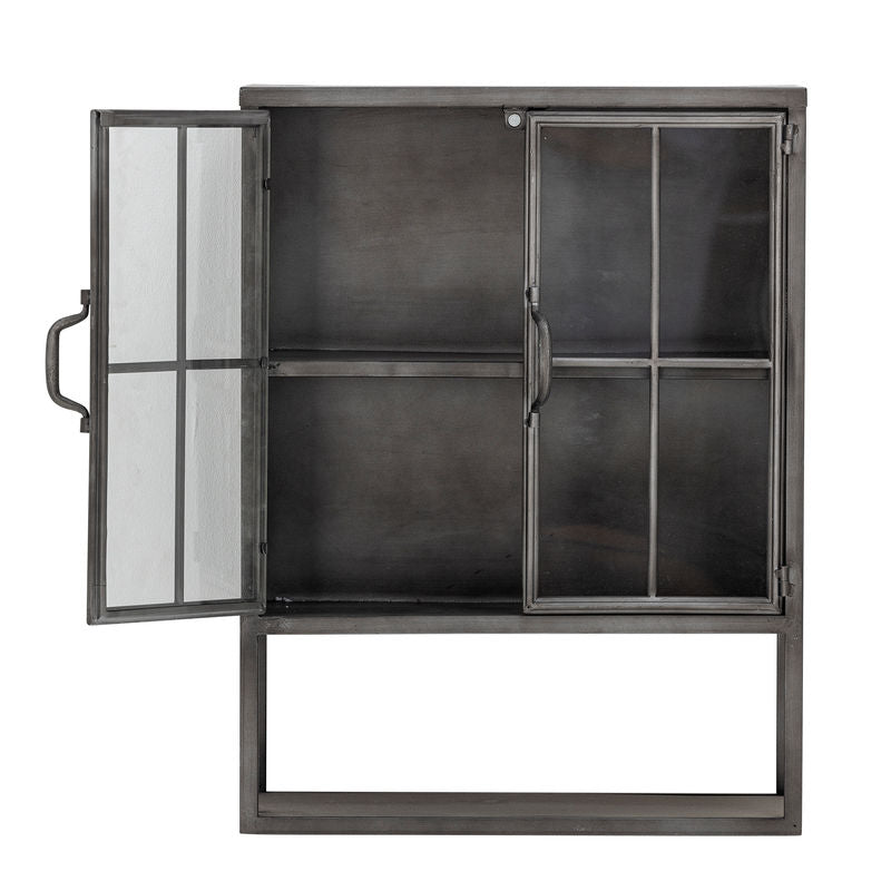 Bloomingville Armario Sindre, negro, metal