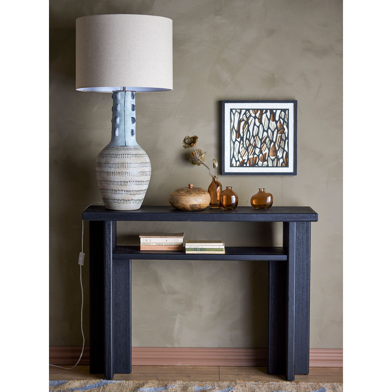 Table console Cupa de Bloomingville, noir, bois