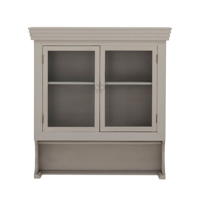 Bloomingville Pilu kast, gris, madera