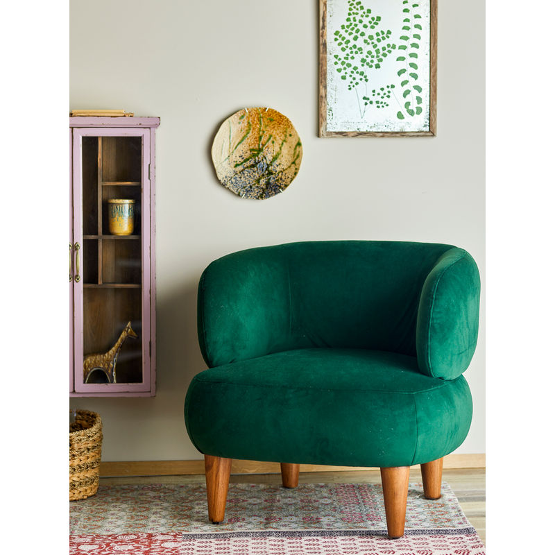 Collection Créative Ruperta Loungesotel, vert, polyester