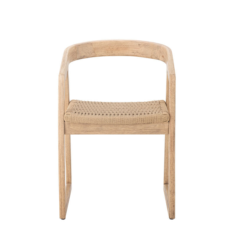 Chaise de salle à manger Serrone, collection Creative, naturelle, bois