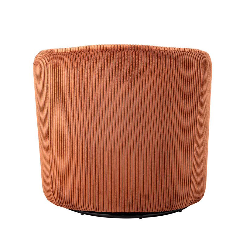 Fauteuil Pradi de Bloomingville, orange, polyester