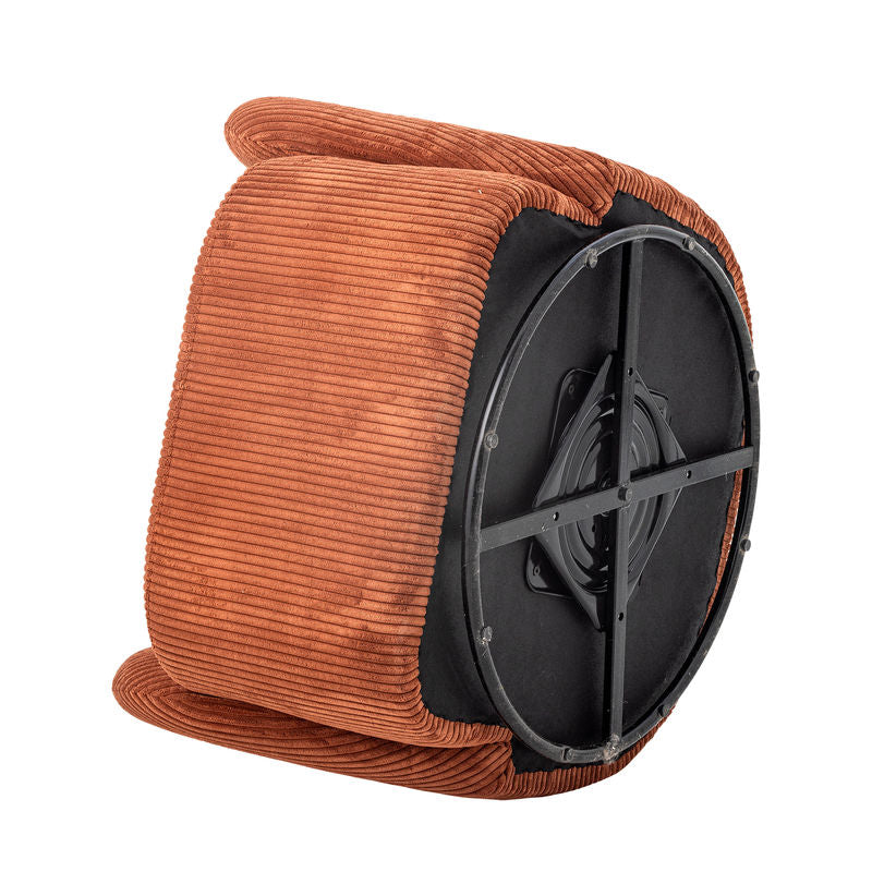 Fauteuil Pradi de Bloomingville, orange, polyester