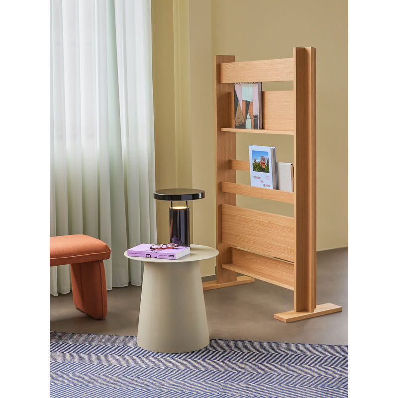 Hübsch Table d'appoint Pillar, sable