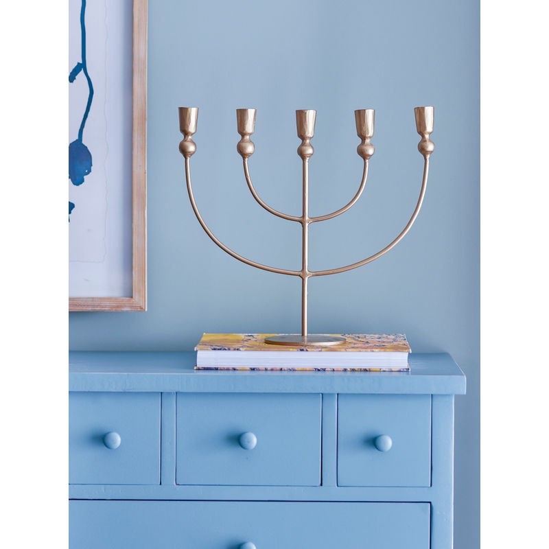Bloomingville Linka Kaarshouder, Gold, Metall
