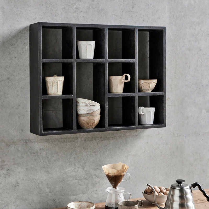 House Doctor Display Plank, Schwarz