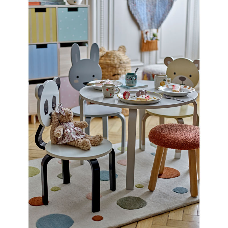 Tapis Bloomingville MINI Clennie, Naturel, Laine