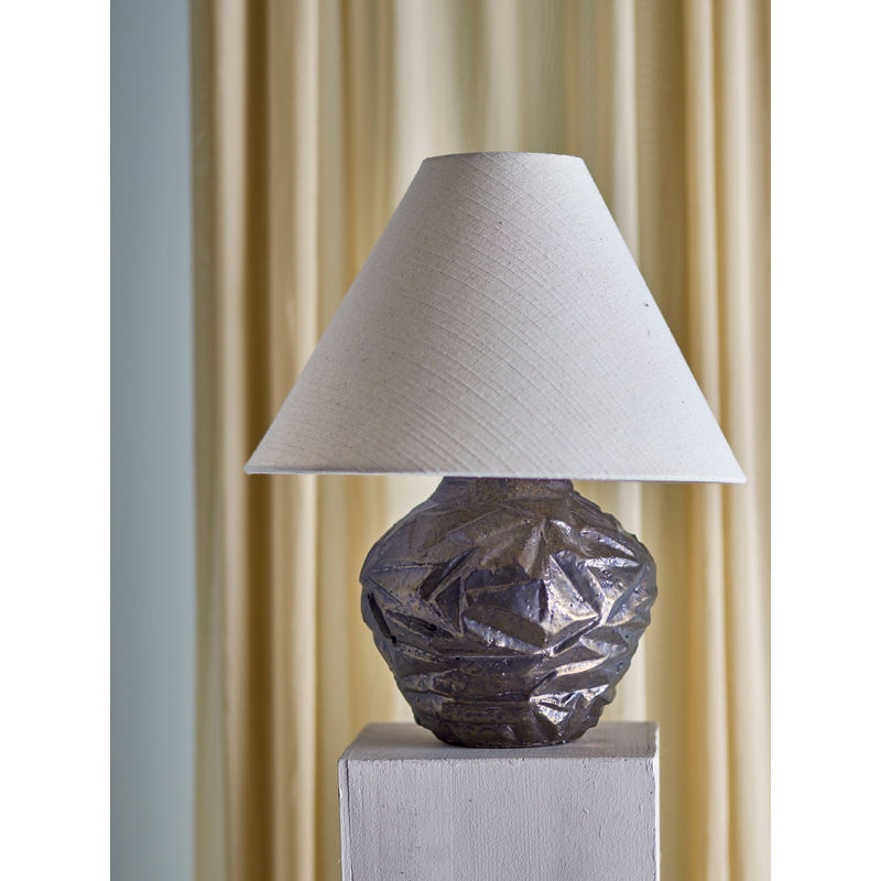 Lampe de table Carolla Bloomingville, Brun, Terre cuite