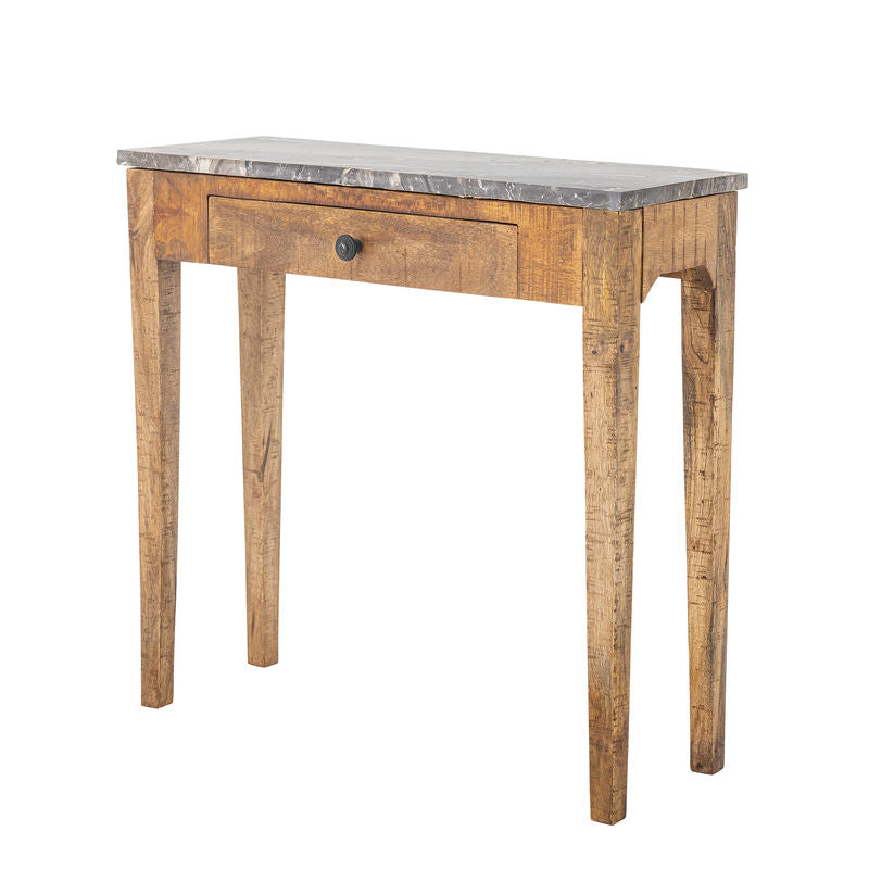 Creative Collection Hauge Console Tafel, Bruin, Marmer, Hout