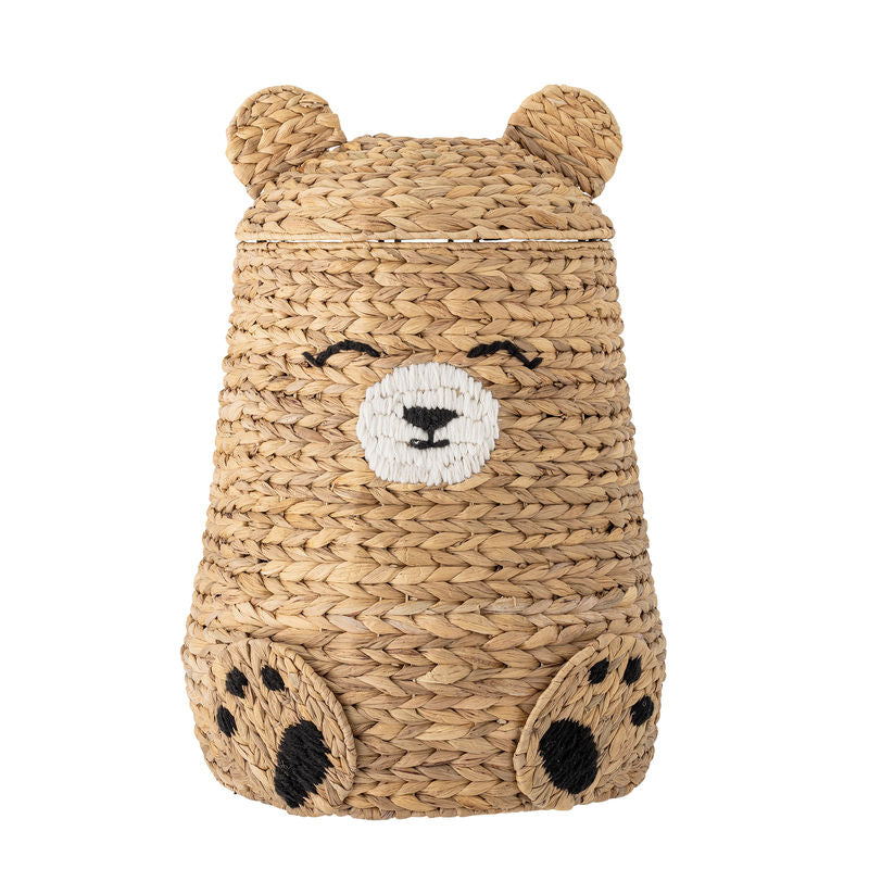 Panier Timon Bloomingville MINI avec couvercle, Nature