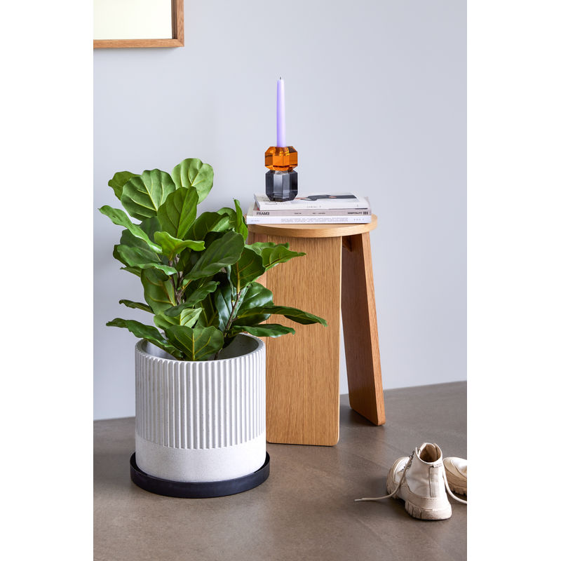 Hübsch Embrace Schotels Zwart (set van 3)