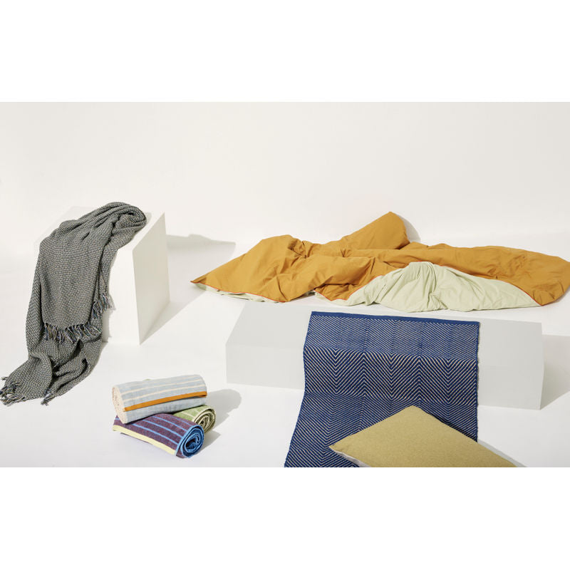 Hübsch Aki Literie 80/200 Orange/Vert