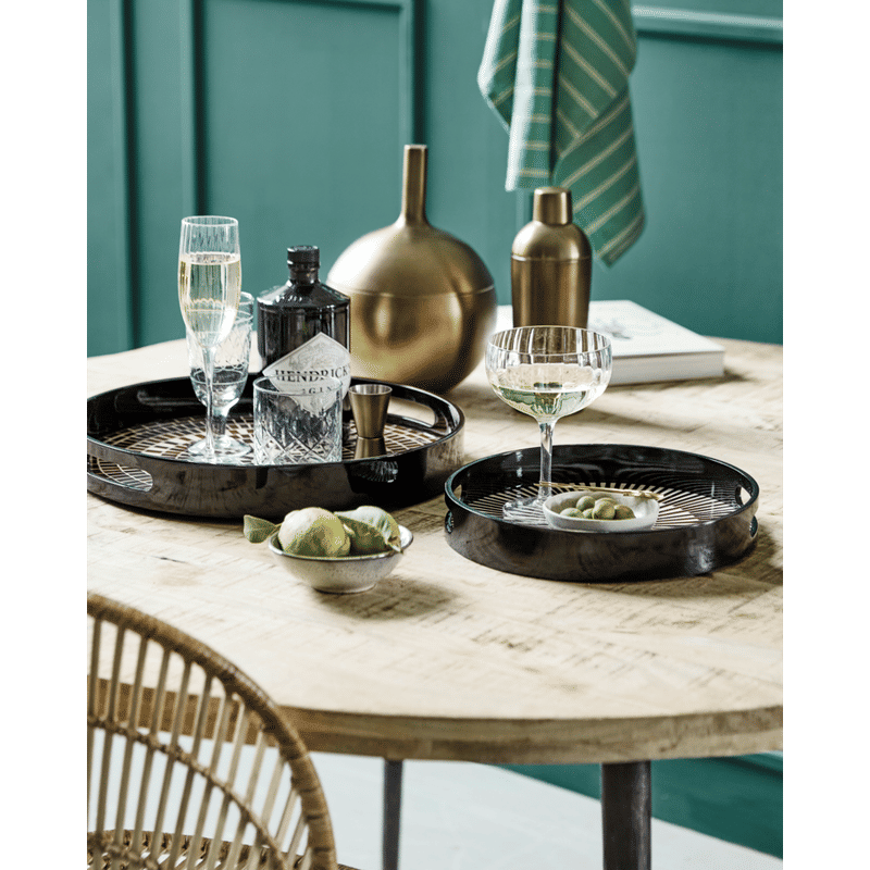 House Doctor Serve Blad, Bruin, Naturel
