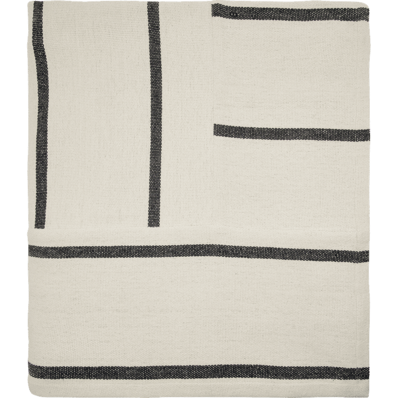 Colcha House Doctor Nula, marrón oscuro