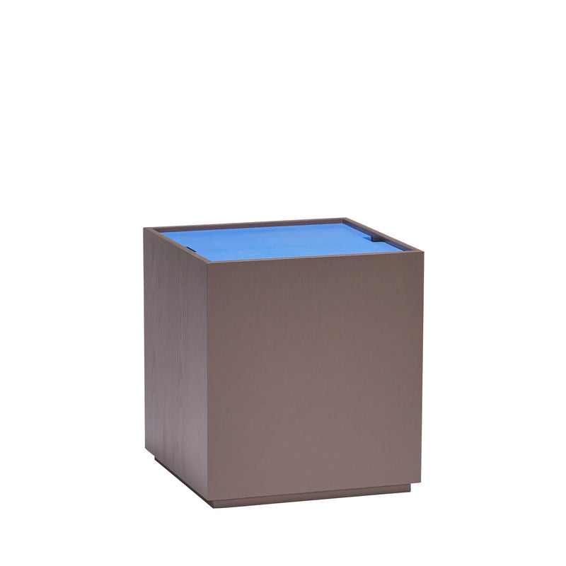 Cajas de almacenamiento Hübsch Vault, azul, marrón