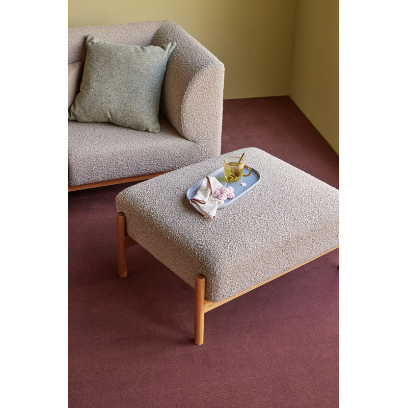 Pouf Hübsch Moment, gris