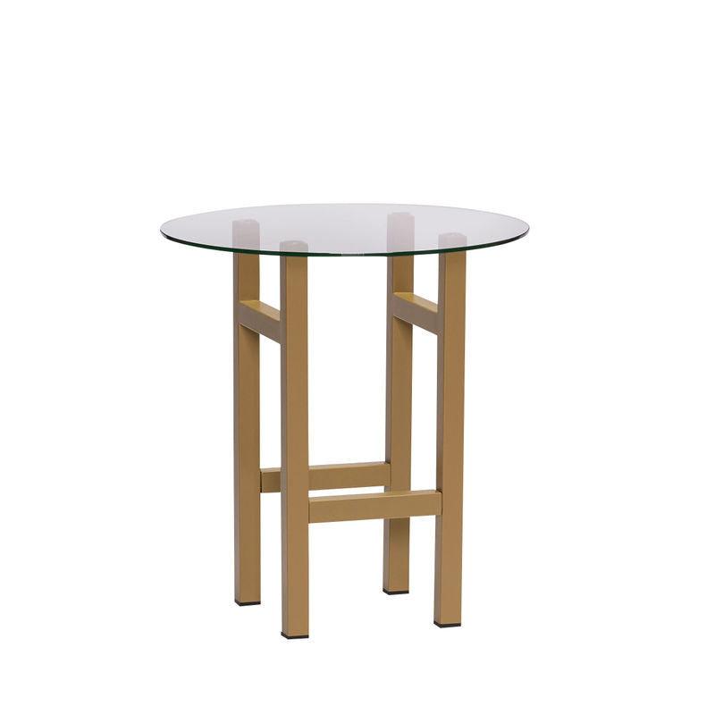 Mesa auxiliar Hübsch Elevate, oliva