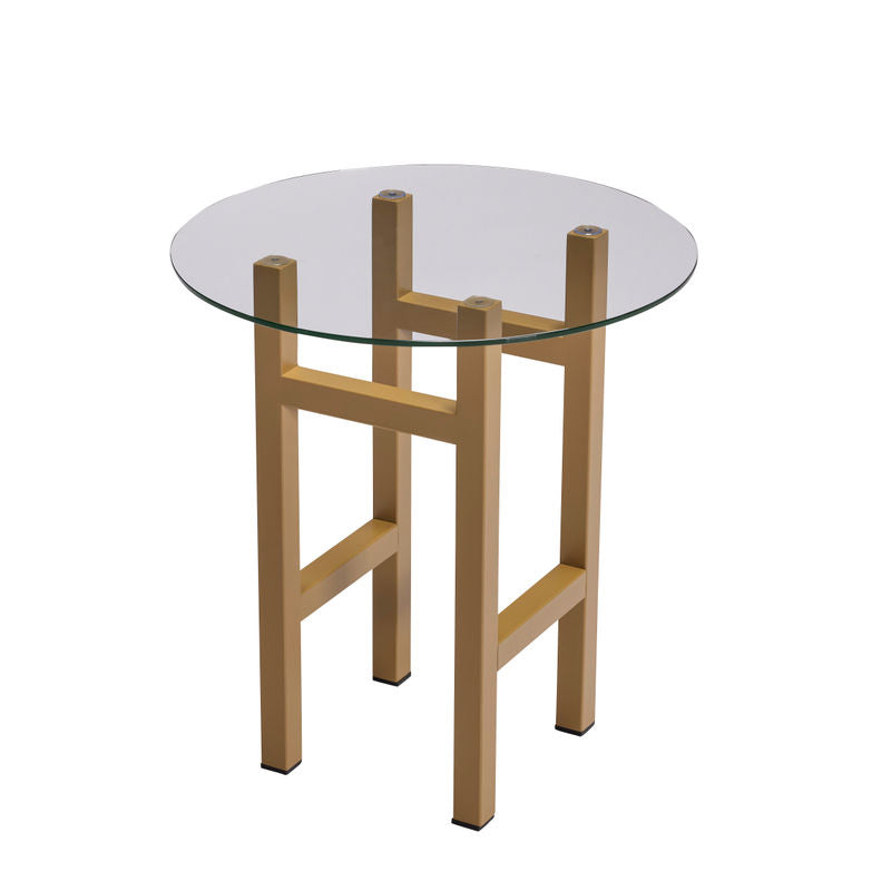 Mesa auxiliar Hübsch Elevate, oliva