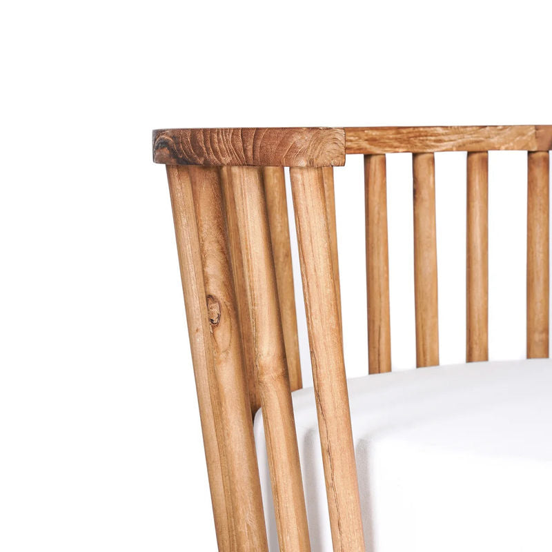 bazarbizar-b2b De Malawi Eenzitter - Natuurwit