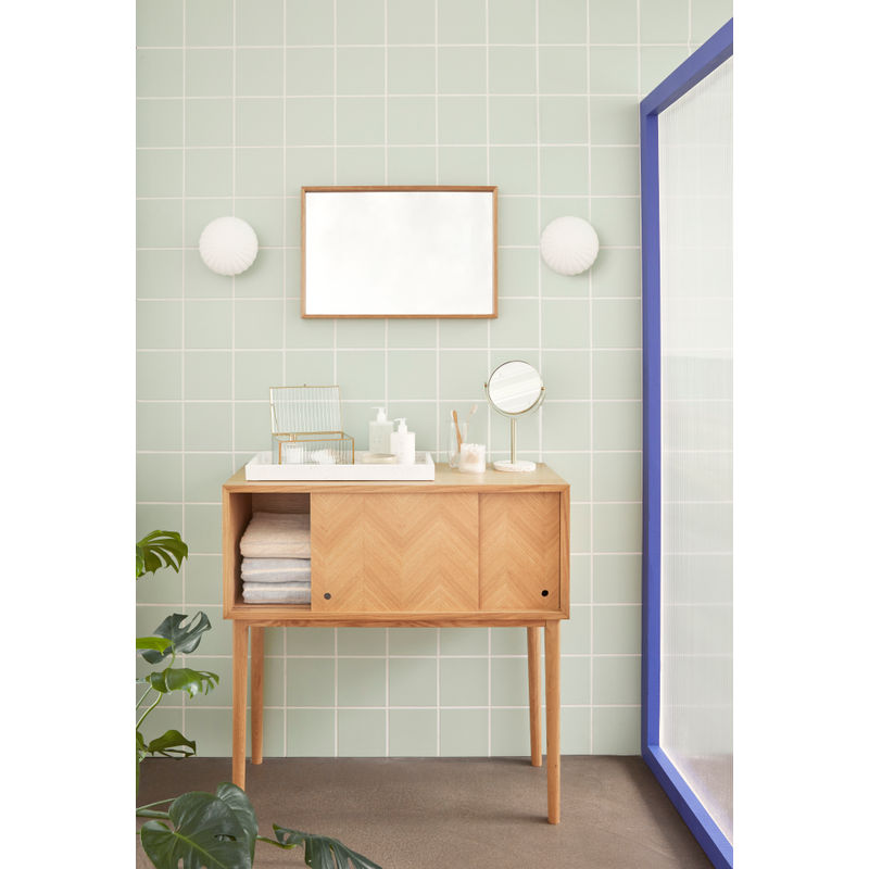 Jolie Applique Murale Kumu Ø18 Wit