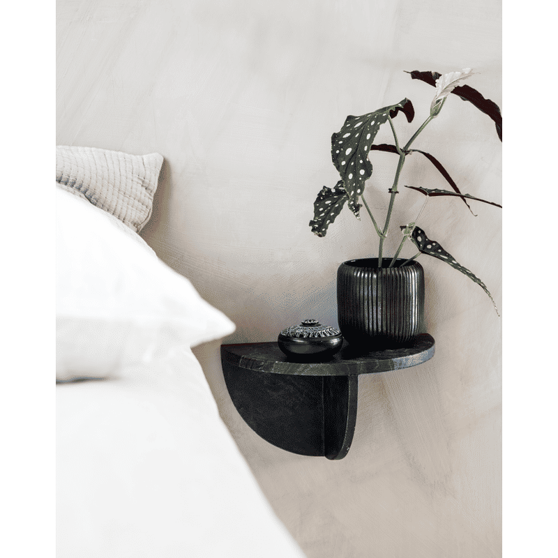 House Doctor Mega wandplank, Zwart