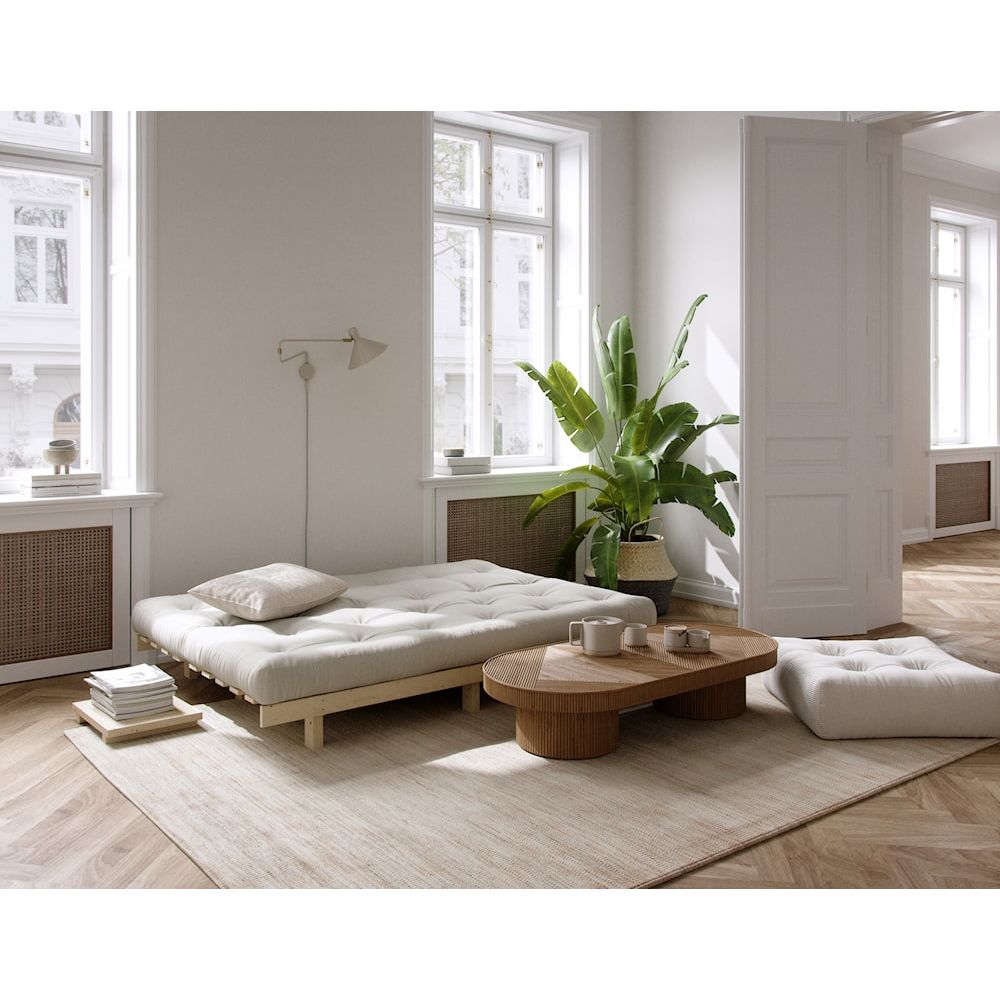 LEAN RAW W. 5-Schicht GEMISCHTE MATRATZE WEIZEN BEIGE