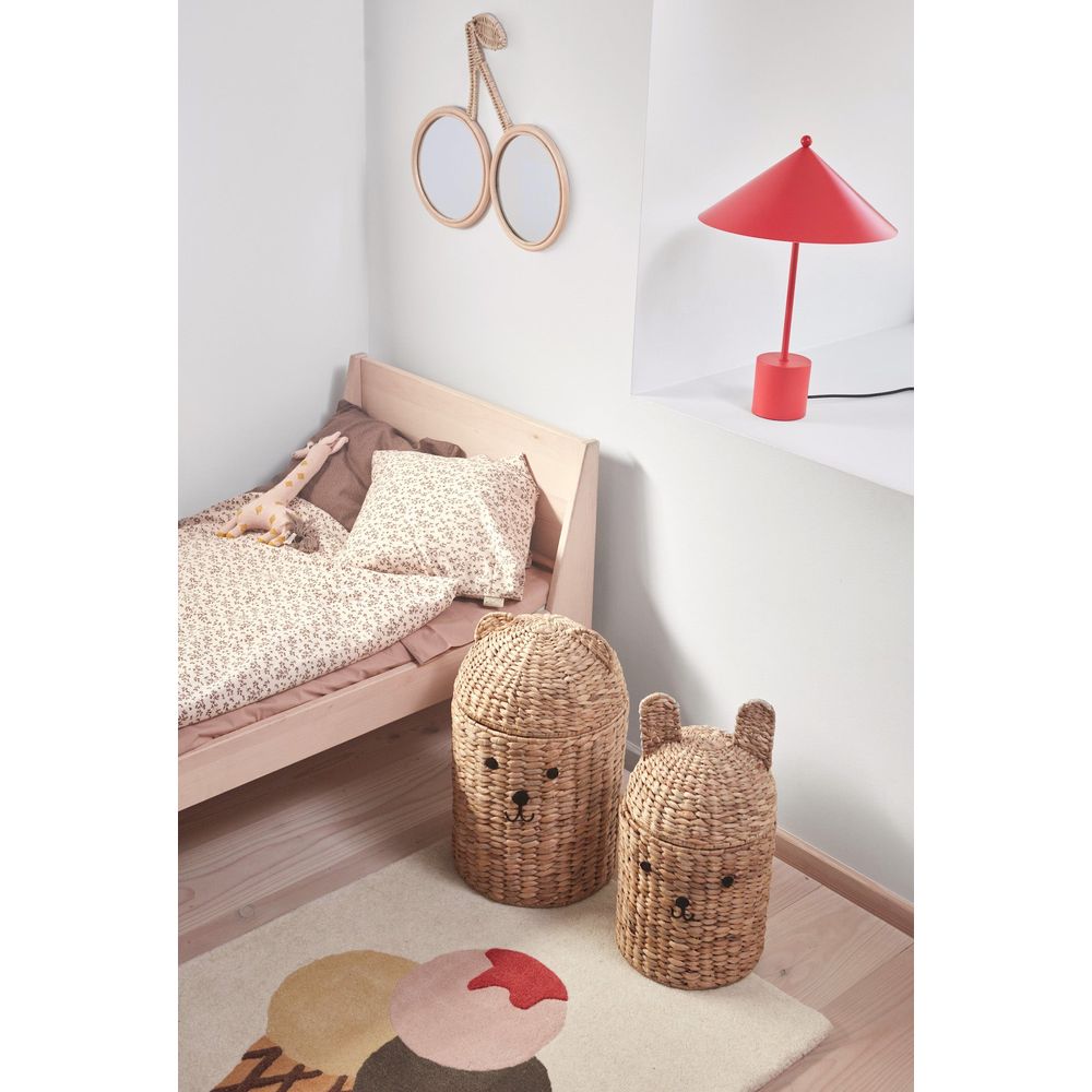 Espejo de pared OYOY MINI Kersen rojo