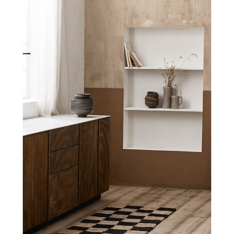 Nordal Alfombra A/S NANEA, yute 200x70-nature