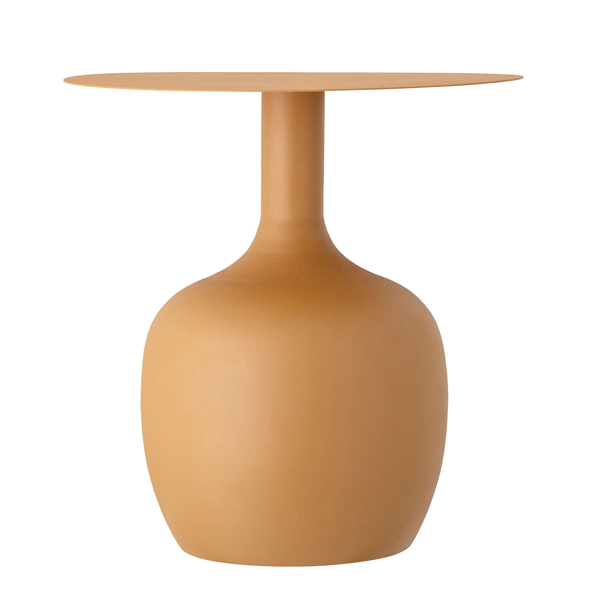 Bloomingville Ayah Mesa auxiliar, Amarillo, Metal