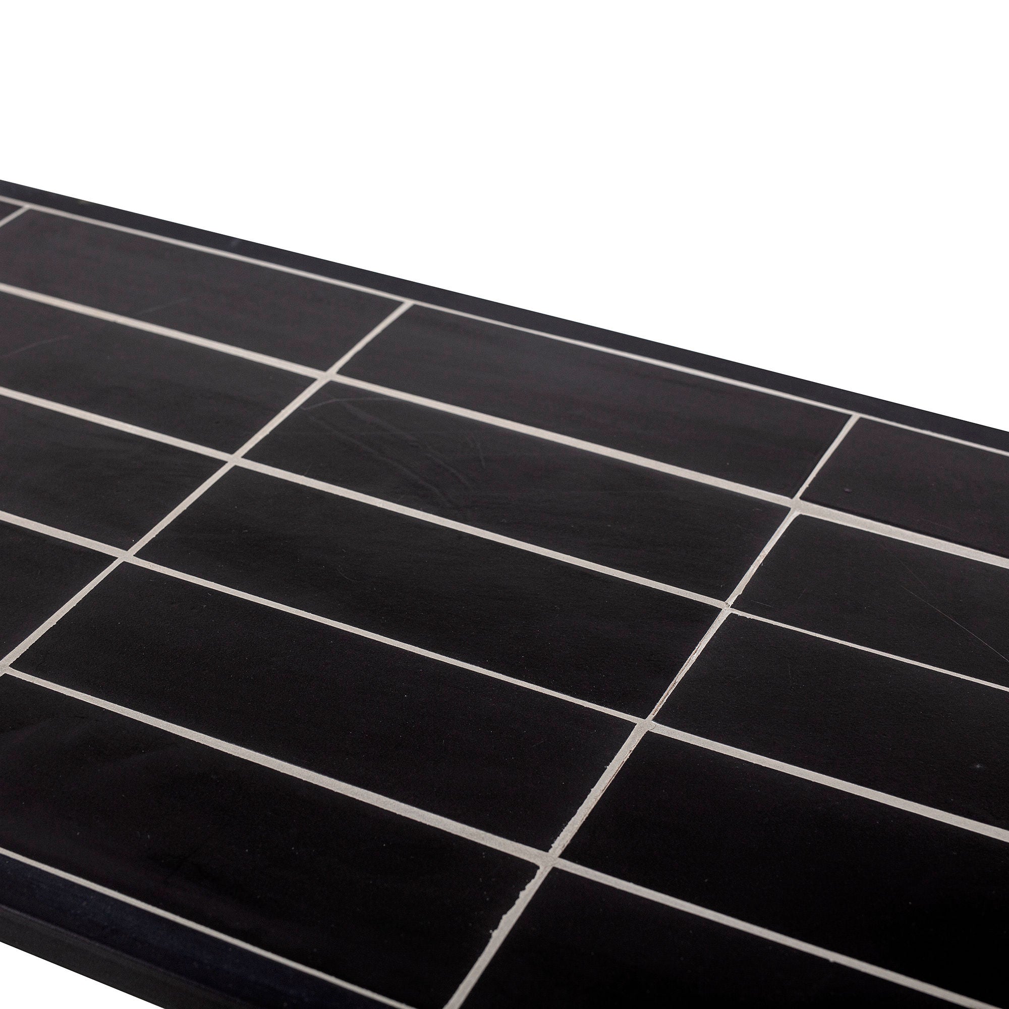 Bloomingville Mesa consola June, negro, piedra