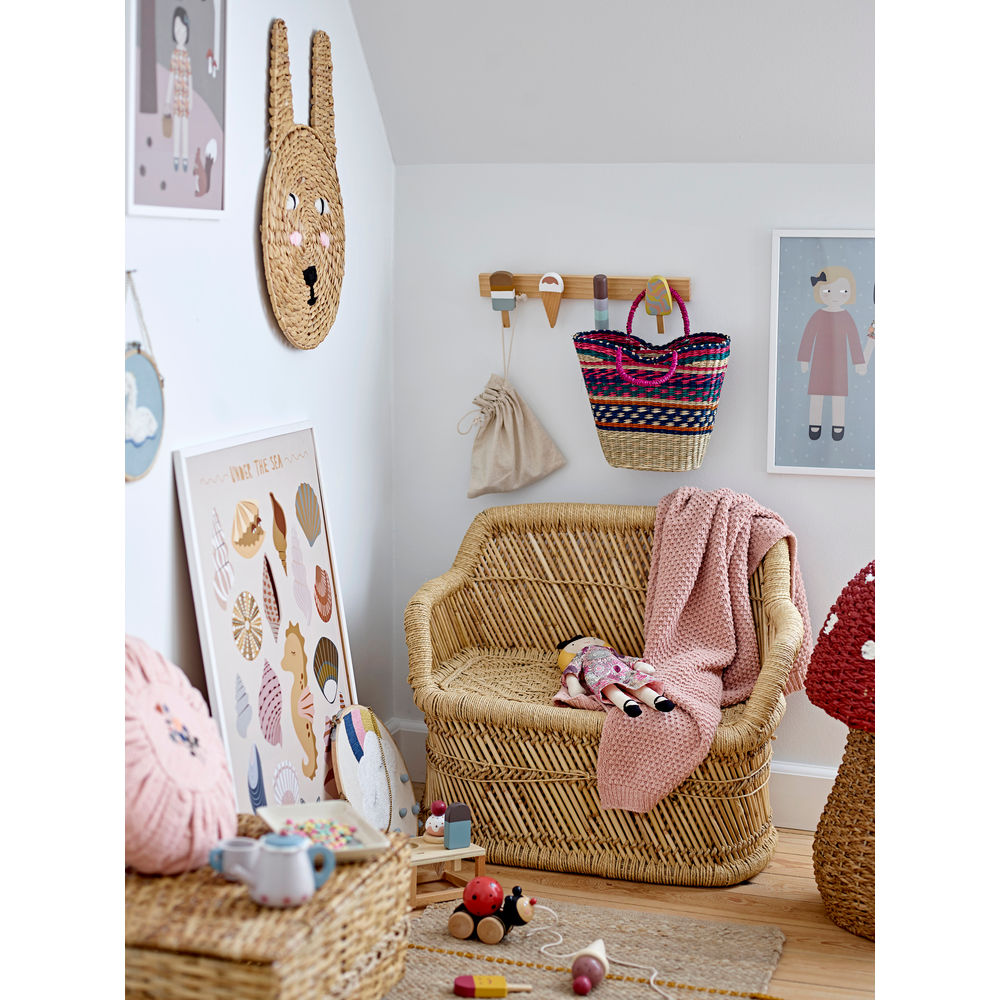 Bloomingville MINI Zyon Kapstok, Bruin, FSC®100%, Beuken