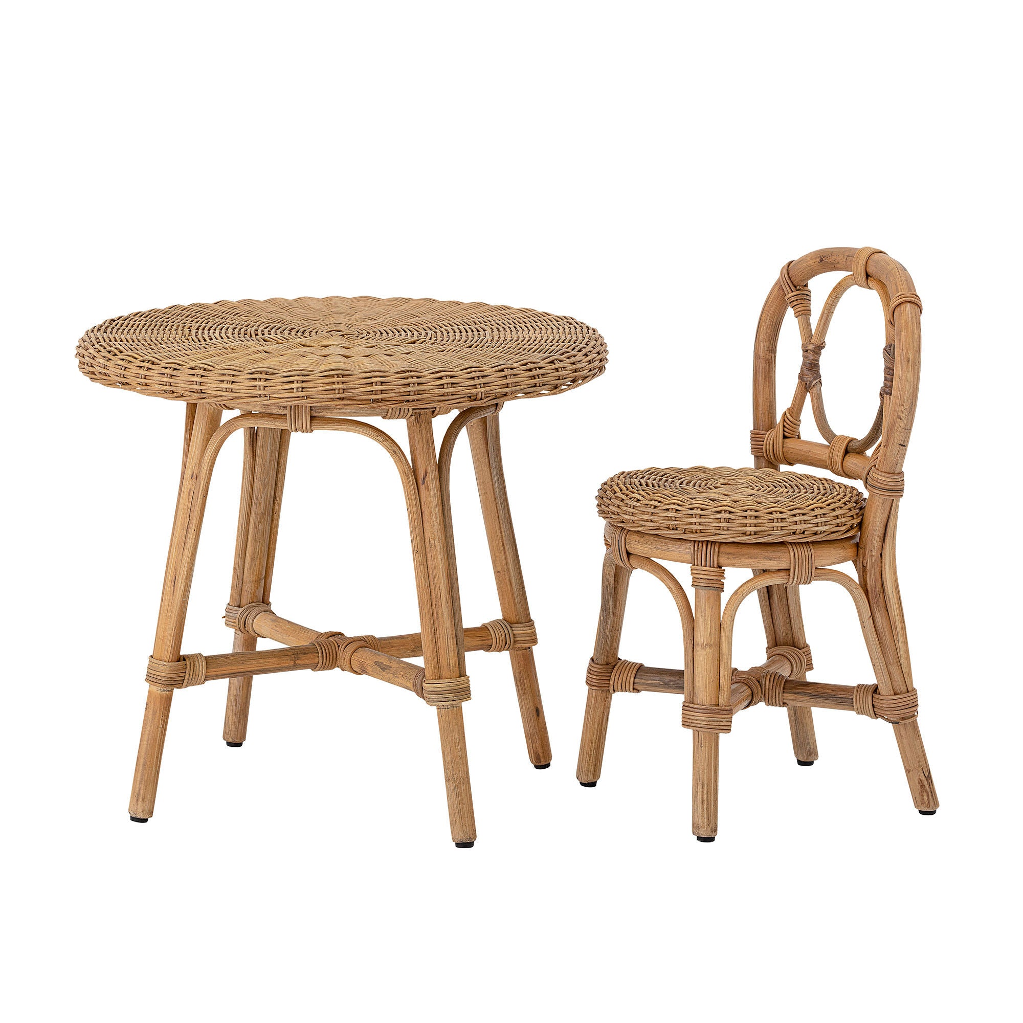 Bloomingville MINI Hortense Tafel, Natuur, Rotan